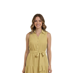 Vestido Feminino Chic Top Liso