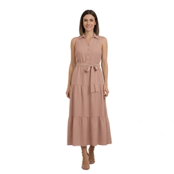 Vestido Feminino Chic Top Liso