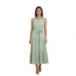 Vestido Feminino Chic Top Liso