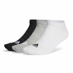 Kit 3 Pares Meia Masculina Adidas Cano Baixo Adulto