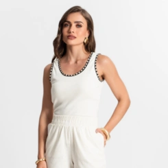 Regata Feminina Ribana Endless Conforto e Estilo