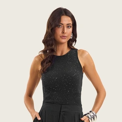 Regata Feminina Endless Ribana com Glitter