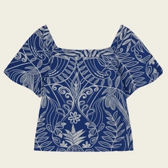 Blusa Manga Curta Plus Size Secret Glam