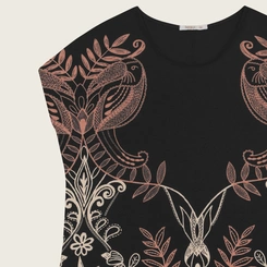 Vestido Feminino Curto Plus Size Secret Glam Estampa Floral