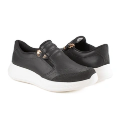 Tênis Feminino Mississipi Slip On Foggia Preto