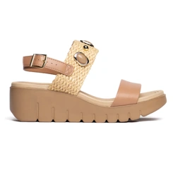 Sandália Feminina Moleca Detalhes de Pedraria