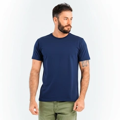 Camiseta Masculina Maro Gola Careca Básica
