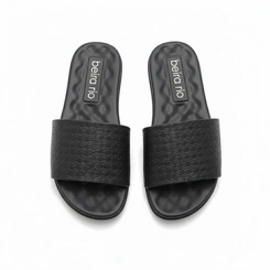 Chinelo Feminino Rasteira Beira Rio Slide Tira Larga