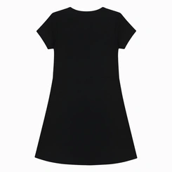 Vestido Infantil Menina Stitch Saia Rodada Cotton