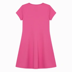 Vestido Infantil Menina Stitch Saia Rodada Cotton
