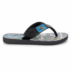 Chinelo Infantil Menino Ipanema Super Mario Preto