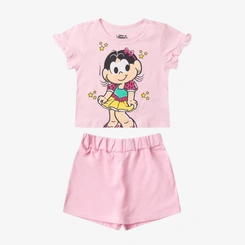 Conjunto Infantil Menina Magali 100% Algodão Malha