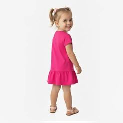 Vestido Infantil Menina Hello Kitty Ursinho