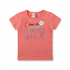 Blusa Bebê Menina Manga Curta Arrumadinhos Várias Estampas