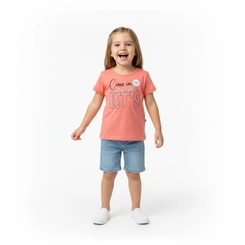 Blusa Bebê Menina Manga Curta Arrumadinhos Várias Estampas