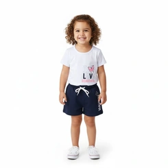 Conjunto Bebê Menina Manga Curta Arrumadinhos Cuti Girl