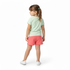 Conjunto Bebê Menina Manga Curta Arrumadinhos Cuti Girl
