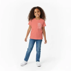 Blusa Infantil Menina Manga Curta Arrumadinhos Estampada