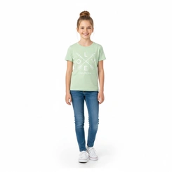 Blusa Juvenil Menina Manga Curta Arrumadinhos Diversas Estampas