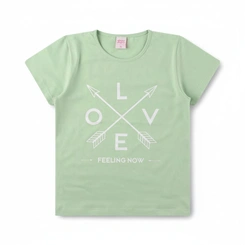 Blusa Juvenil Menina Manga Curta Arrumadinhos Diversas Estampas