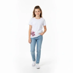 Blusa Juvenil Menina Manga Curta Arrumadinhos Diversas Estampas