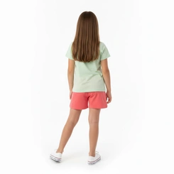 Conjunto Infantil  Menina Manga Curta Arrumadinhos Keep Going