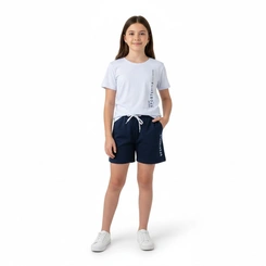 Conjunto Juvenil Menina Manga Curta Arrumadinhos Sport Style