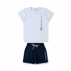 Conjunto Juvenil Menina Manga Curta Arrumadinhos Sport Style