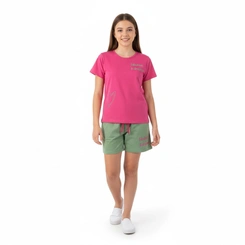 Conjunto Juvenil Menina Manga Curta Arrumadinhos Sport Style