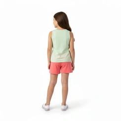 Conjunto Infantil Menina Arrumadinhos Regata Love Vibes