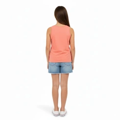 Blusa Juvenil Menina Regata Arrumadinhos
