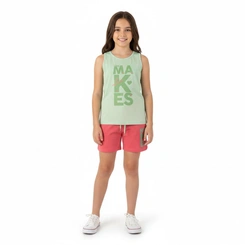 Conjunto Juvenil Menina Regata Arrumadinhos Enjoy