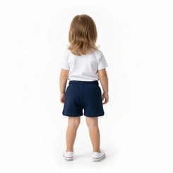 Shorts Bebê menina com Aplique Arrumadinhos