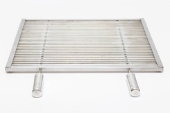 Grelha Uruguaia Aramada em Inox Premium para Churrasqueira 30cm 40cm 50cm 60cm 70cm