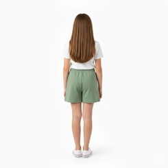 Shorts Juvenil com Aplique Arrumadinhos