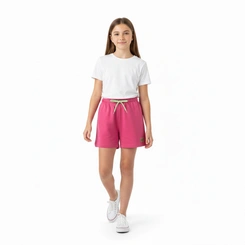Shorts Juvenil com Aplique Arrumadinhos