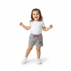 Shorts Bebê Menina  Cool Girl Arrumadinhos