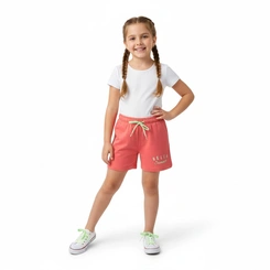 Shorts Infantil Menina com estampa Arrumadinhos