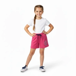 Shorts Infantil Menina com estampa Arrumadinhos
