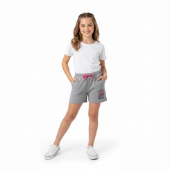 Shorts Juvenil Menina com estampa Arrumadinhos