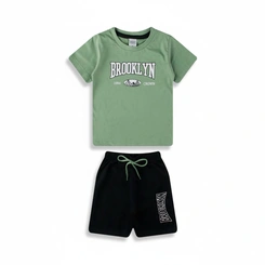 Conjunto Bebê Menino com estampa Arrumadinhos