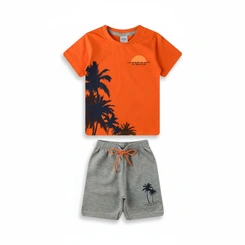Conjunto Bebê Menino com estampa Arrumadinhos