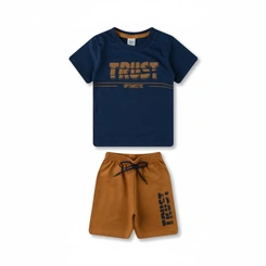 Conjunto Bebê Menino com estampa Arrumadinhos