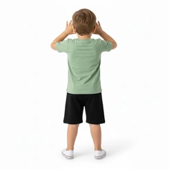 Conjunto Bebê Menino com estampa Arrumadinhos