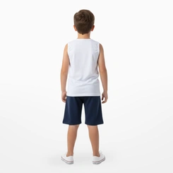 Conjunto Infantil Menino Regata Estampada Arrumadinhos