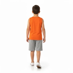 Conjunto Infantil Menino Regata Estampada Arrumadinhos