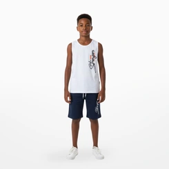 Conjunto Juvenil Menino Regata Estampada Arrumadinhos