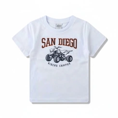 Camiseta Bebê Menino Estampada Arrumadinhos