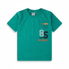 Camiseta Infantil Menino Estampada Arrumadinhos
