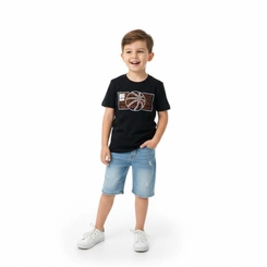 Camiseta Infantil Menino Estampada Arrumadinhos